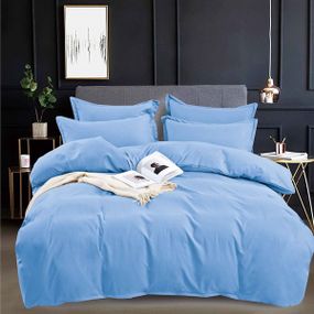 Комплект постільної білизни Soho Євро Elle 200х230 см SOLO Blue