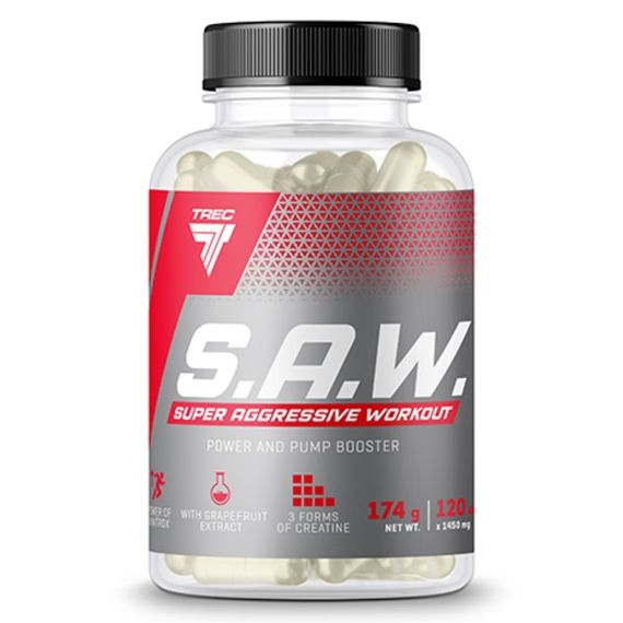 Комплекс до тренування Trec Nutrition S.A.W. 120 Caps