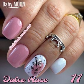 Гель-лак BABY MOON Dolce Rose №11 рожева хмара, 6 мл