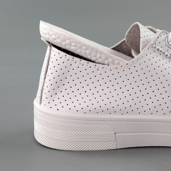 Кеди жіночі перфорація 591559 Білі 36 37 38 39 40 41 | Зображення 6