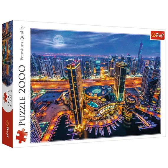 Пазл Trefl Вогні Дубая 2000 елементів (5900511270945)