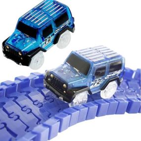 Машинка инерционная для треков Magic track  Синяя