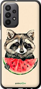 Чохол на Samsung Galaxy A23 A235F Єнотик з кавуном "4605b-2587-2448"