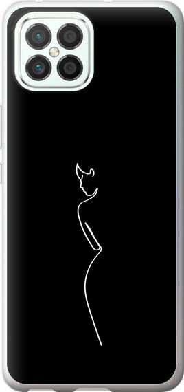 Чехол на Huawei Nova 8 SE Силуэт1 "4590u-2126-17620"