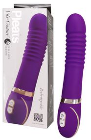 Вібратор PLEATS фіолетовий Sex Aura