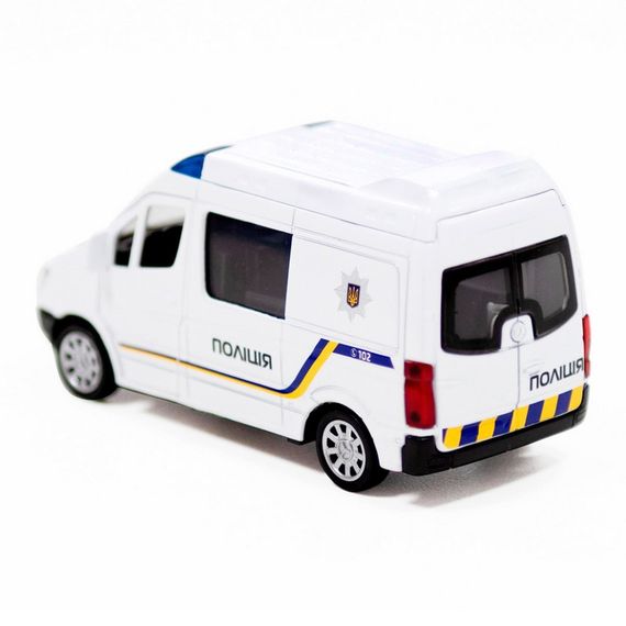 Автомодель дитяча Поліція Mersedes-Benz Sprinter TechnoDrive 250294 інерційна | Зображення 3