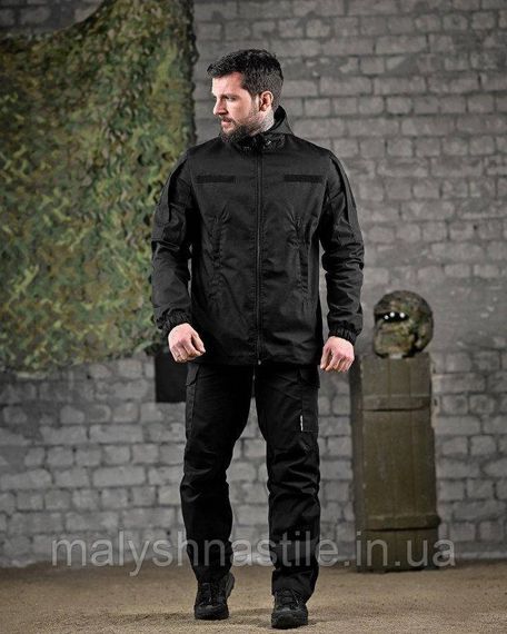 Летний тактический костюм 7.62 черный ДЛ6503