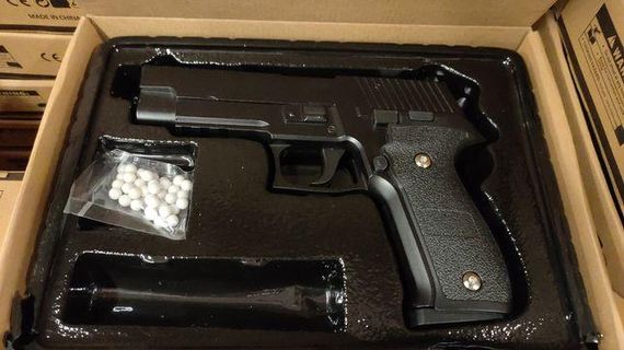 Страйкбольный пистолет Galaxy G.26 (Sig Sauer 226), металл-пластик | Зображення 2