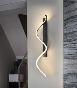 Бра LED 27592 Чорний 8х14х100 см.