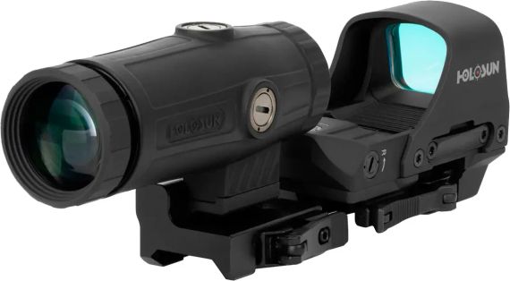 Приціл коліматорний Holosun 510С + магніфер HM3X | Зображення 1