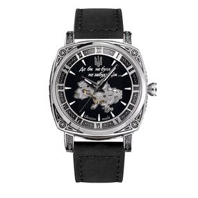 Жіночий годинник Awarder 021 Де би не була Silver-Black-Black