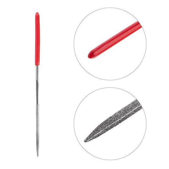 Набір алмазних надфілей 5 шт. INTERTOOL HT-37091 | Зображення 6