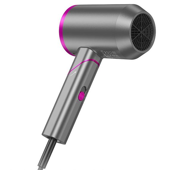 Фен для волос Hoco HP13 Plus Hot and cold air (1600W) Rose Red | Зображення 1