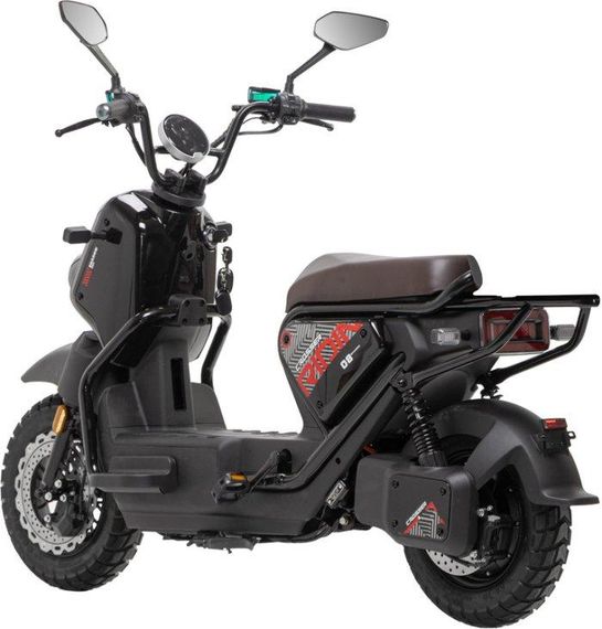 Электровелосипед CR-4 1200W 72V 24Ah электроскутер с большим запасом хода Черный | Зображення 5