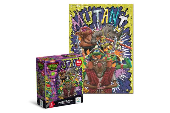 Пазли - 350 елм. - 200530 "TMNT. Мутантське безчинство" DoDo | Зображення 1