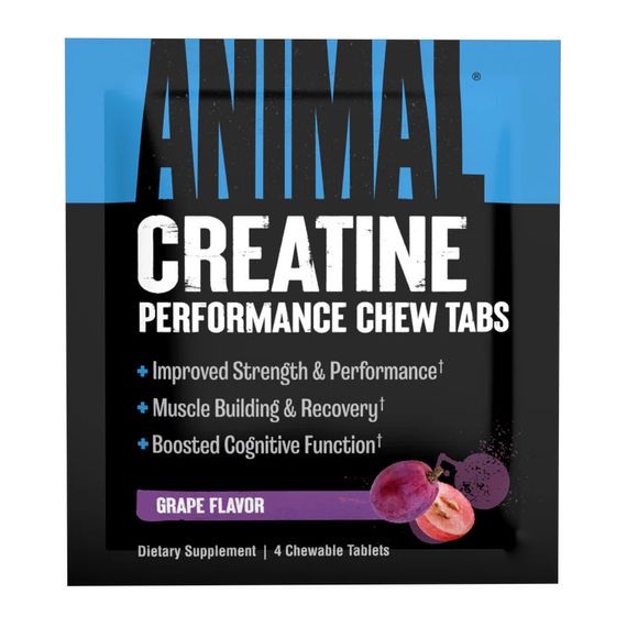 Креатин Universal Nutrition Animal Creatine Chews 4 chewables (Grape)