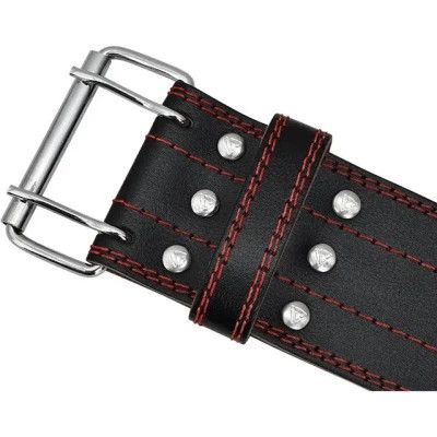 Атлетический пояс RDX для пауерліфтингу RD1 шкіряний Red XL (WPB-RD1R-XL) | Зображення 2