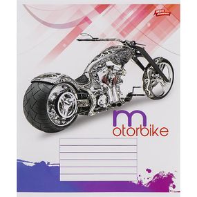 Зошит учнівський А5/12 лін. Motorbike 3498M Мрії збуваються Вид 3