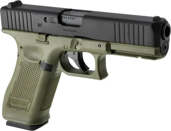 Пістолет пневматичний Umarex Glock 17 Gen5 Blowback CO2 кал 4,5 мм BB Green | Зображення 3
