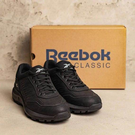 Чоловічі демісезонні кросівки Reebok чорні | Зображення 5