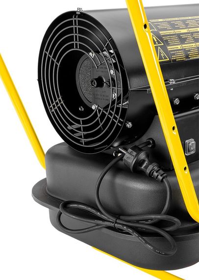 Теплова дизельна гармата Neo Tools 20 кВт, площа обігріву 200 кв.м., підлогова, чорна (90-086) | Зображення 3