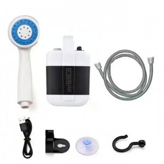 Душ акумуляторний туристичний портативний похідний мобільний душ Portable Outdoor Shower | Зображення 9