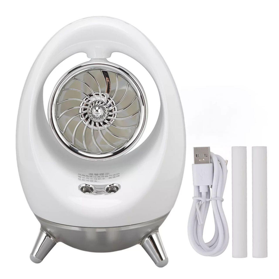 Портативний вентилятор USB з водяним охолодженням, розпилювач, нічник Air Cooler 657, зволожувач | Зображення 4