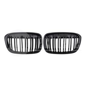 Решетки радиатора компл. BMW X1 F48 15-19  (мат. чёрн. двойная), AutoTechteile, 708 5159, 708 5160