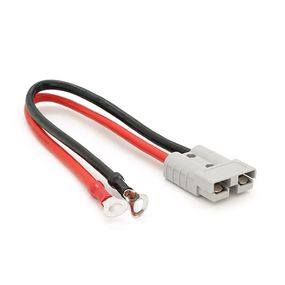 Силовой роз. питания 50А 600V с кабелем 30см, роз. M8, медь щелочи