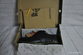 Ботинки полуботинки туфли Dr. Martens 1461 (Black) Размер 45 Доктор Мартинс Ботинки