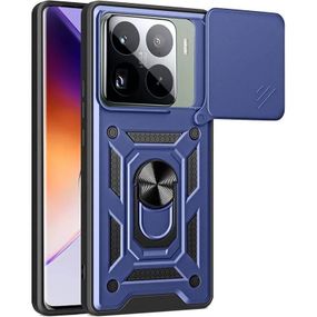 Чохол Ummi Camshield Serge Ring для Xiaomi 15 Синій