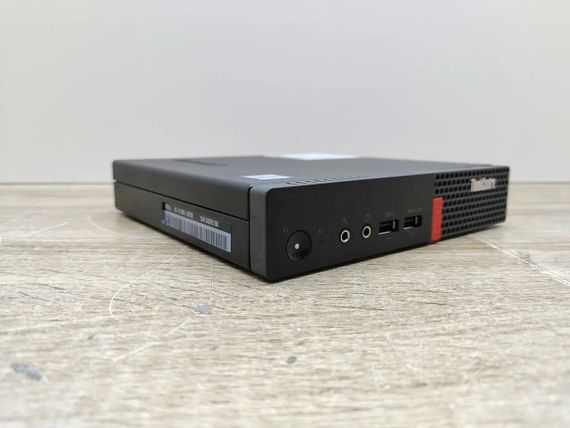 Неттоп Lenovo ThinkCentre M910q Tiny USFF / Intel Core i5-6500T (4 ядра по 2.5 - 3.1 GHz) / 8 GB DDR4 / 240 GB SSD / Intel HD Graphics 530 б/у | Зображення 5
