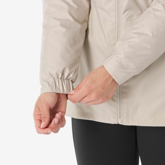 Куртка жіноча для туризму -5°C NH100 бежева - S | Зображення 3