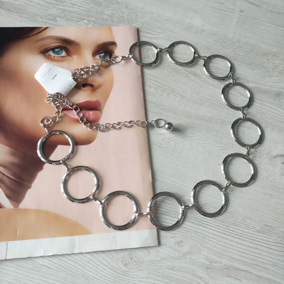 Пояс ланцюжок кільця silver | Зображення 6