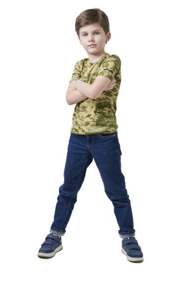 Футболка дитяча ARMY KIDS камуфляж Піксель Air Touch | Зображення 4