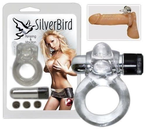 Ерекційне кільце/wibr-Silver Bird Sex Aura | Зображення 1