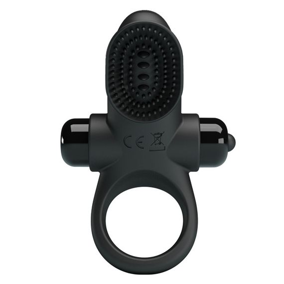 Ерекційне кільце - Pretty Love Vibrant Penis Ring II Black Sex Aura | Зображення 9