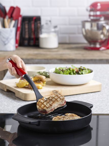 Сковорода гриль KitchenAid Matte Oven-to-table CC004600-001 26 см черная | Зображення 7