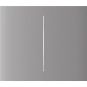 Кнопка центральна Ajax для двоклавішного вертикального вимикача CenterButton Vertical 2-gang for LightSwitch, Jeweler, бездротовий, fog (000046474)