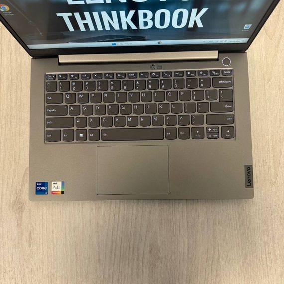 Ультрабук Lenovo ThinkBook 14 G2 ITL / 14" (1920x1080) IPS Touch / Intel Core i5-1135G7 (4 (8) ядра по 2.4 - 4.2 GHz) / 16 GB DDR4 / 512 GB SSD NVMe / Intel Iris Xe Graphics / WebCam б/в | Зображення 2