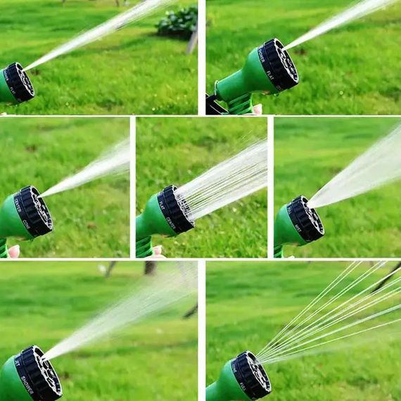 Поливочный шланг x hose Magic House 7.5м с РАСПЫЛИТЕЛЕМ, Чудо шланг гармошка, Шланг садовый мягкий, XH-535 | Зображення 2