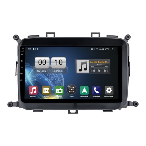 Штатна магнітола серії QIV Q1 під Kia Carens 2013-2022; Rondo 2012-2018 9 дюймів