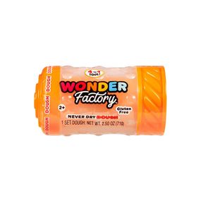 Незастывающая масса для лепки в банке 595120, 5x5x8 см Оранжевый