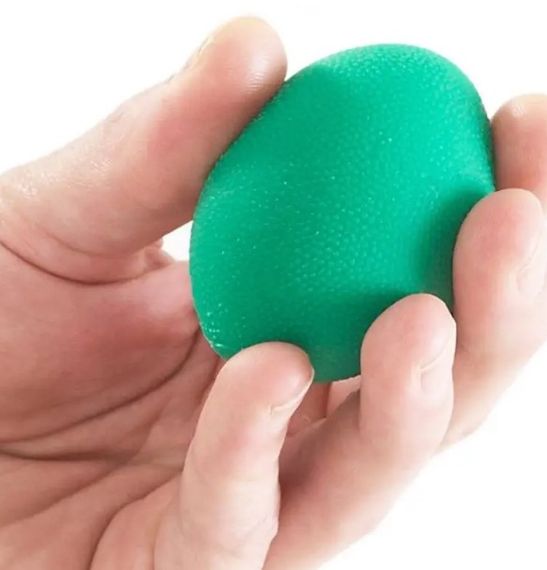 Набір силіконових еспандерів-яйце (тренажер для кисті) PowerPlay PP-4340 Power Grip Set (набір 3 шт) (PP_4340) | Зображення 5