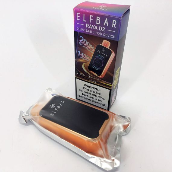 ELF BAR RAYA D2 20000 смак Манго (Mango) | Зображення 1