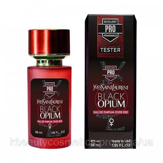 Yves Saint Laurent Black Opium Over Red ТESTER PRO жіночий 58 мл