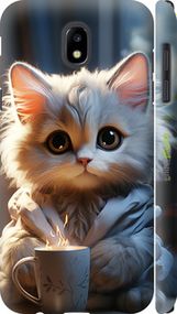 Чохол на Samsung Galaxy J5 J530 (2017) Білий кіт "5646m-795-2448"