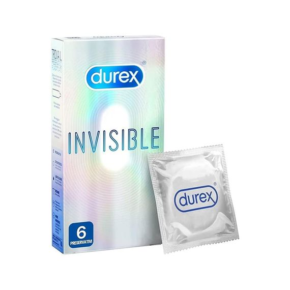 Упаковка презервативів DUREX Invisible 6шт.