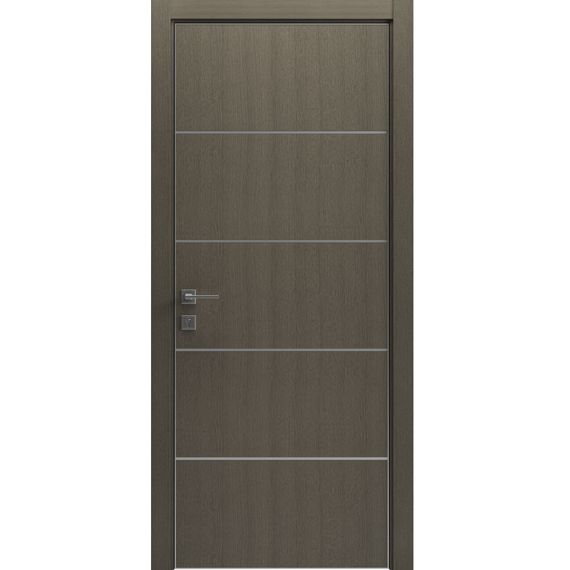 Двері міжкімнатні Rodos MODERN Flat 3 Сірий дуб