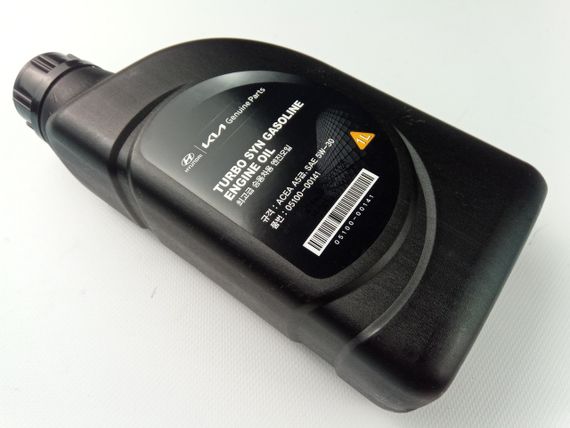 Олива моторна 5W-30 синтетична HYUNDAI Turbo SYN Gasoline 1 л. (05100-00141) (0510000141)